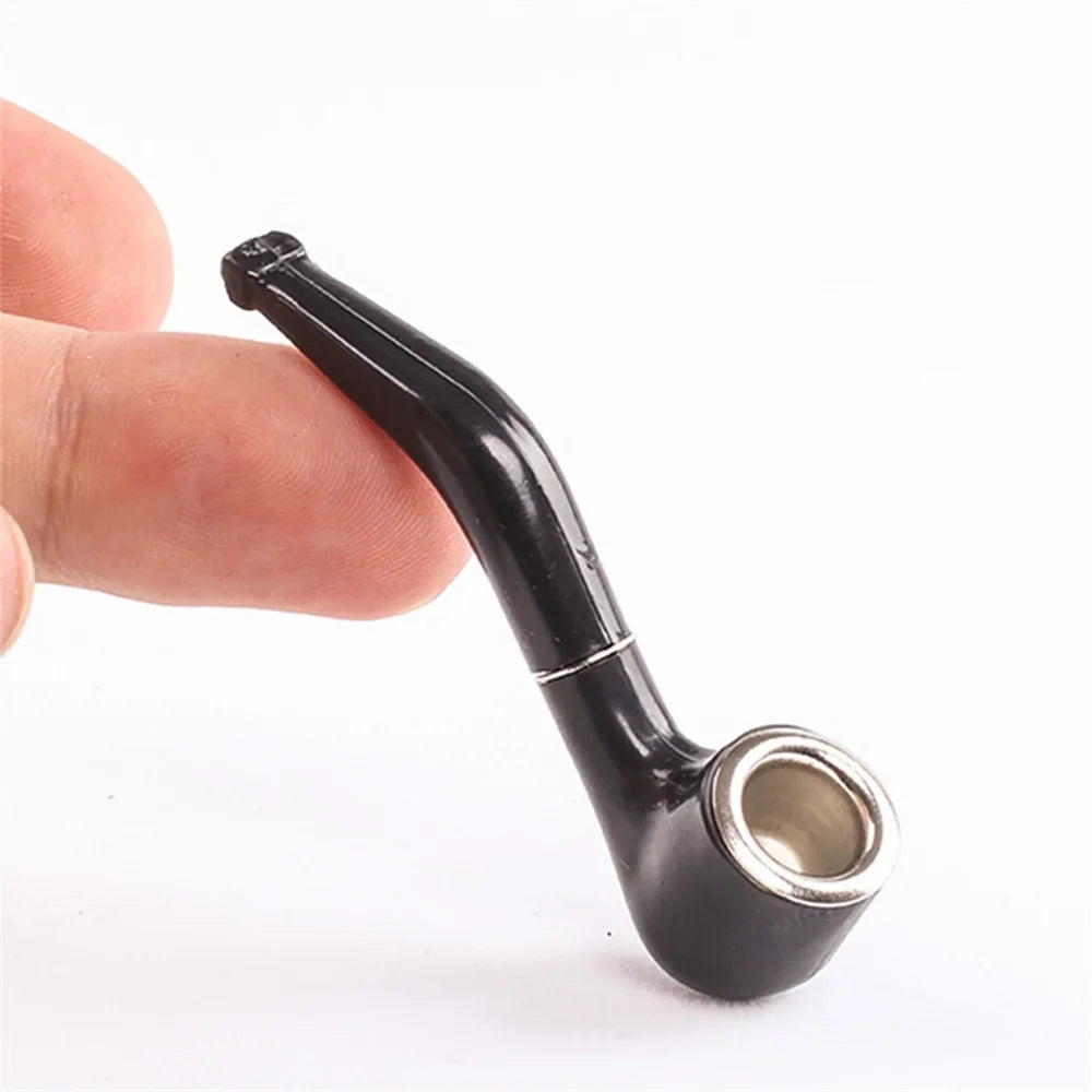 1 Pcs Pipe Black Hookah Durable Mini Delicate Smoking Pipe Tobacco