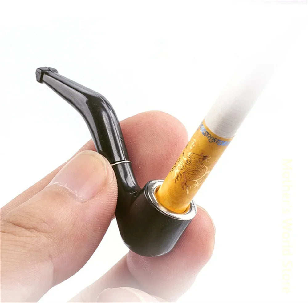 1 Pcs Pipe Black Hookah Durable Mini Delicate Smoking Pipe Tobacco