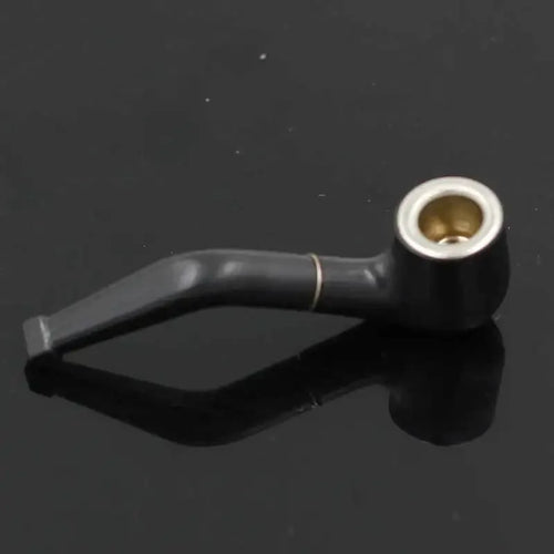 1 Pcs Pipe Black Hookah Durable Mini Delicate Smoking Pipe Tobacco